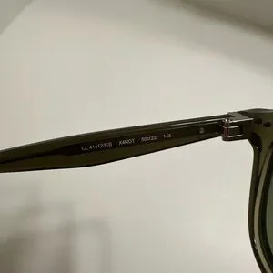 Celine Olive Green Sunglasses CL41412/F/S X4NDT Celine | Accessories | Celine Olive Green Sunglasses  main image 3